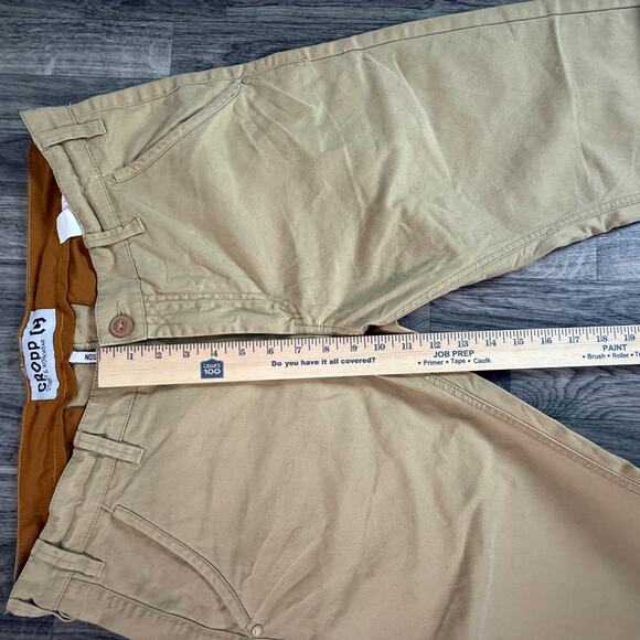 Cropp Street & Workwear “Anderson” Tan Cotton Work Pants Size 34 Mens - Picture 8 of 8
